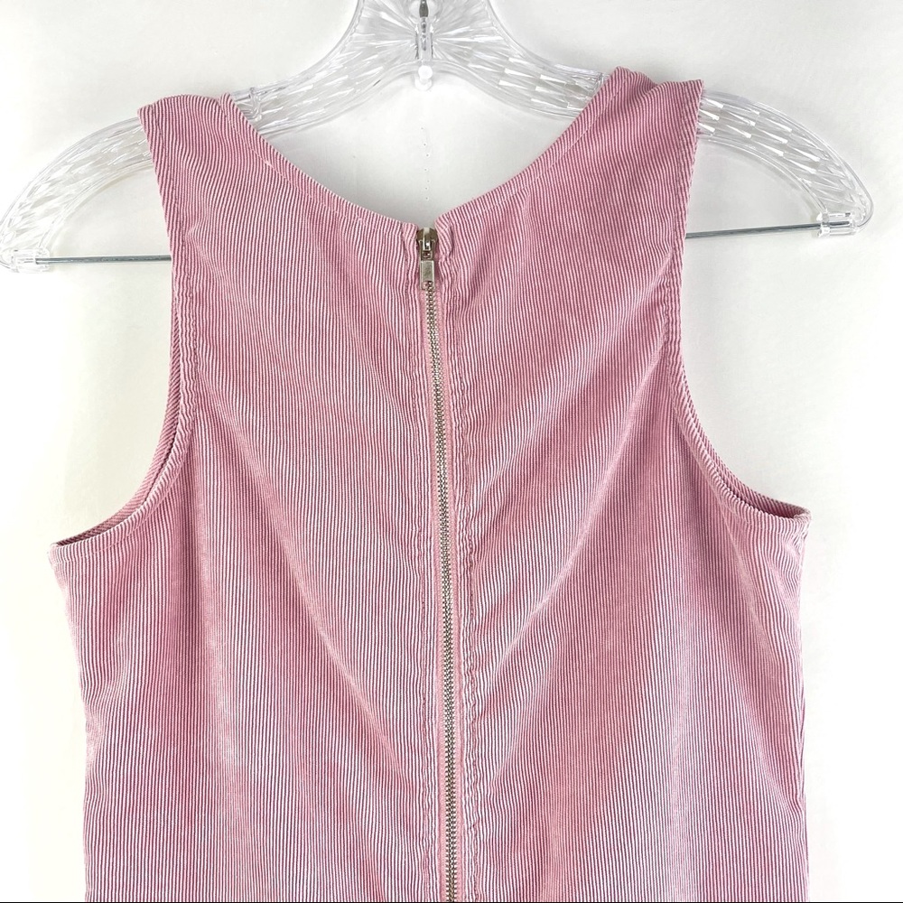 RARE Brandy Melville Jenna Corduroy Dusty Pink Blush Pink Mauve Dress Sz S/M - Picture 8 of 10